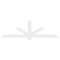 Ekena Millwork Kennewick Architectural Grade PVC Gable Bracket, 84"W x 24 1/2"H x 4"D x 4"F, 7/12 Pitch GBP084X25X0404KEN00 - alternate 2